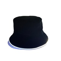 Chapeau Bob LED Vert Lumineux pour Hommes et Femmes – Accessoire Néon pour Festival et Soirée Rave