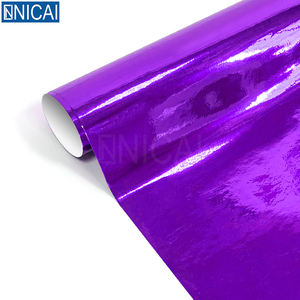 Ultra-Bright PVC Aluminum Plated Car Wrapping Film High Adhesion <strong>Air</strong>-<strong>Release</strong> Chrome-Like Auto Color Changing Body <strong>Vinyl</strong> - Product Image 2
