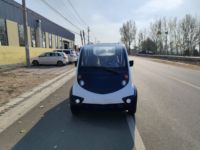 Véhicule utilitaire électrique à 4 roues NUEN, véhicule de patrouille de sécurité, batterie 30 kWh, moteur 50 kW, freins à disque, 6 à 8 places