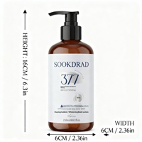Lotion corporelle à la niacinamide Shein Bestseller, légère, hydratante, éclaircissante pour hommes, tous types de peau