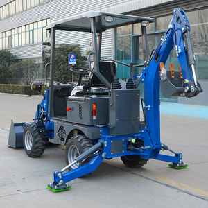 STTRON Einfach zu Bedienender <span class=keywords><strong>Mini</strong></span> 4x4 Baggerlader Multifunktionaler Radlader für Landwirtschaftliche Arbeiten Traktor-Bagger - Product Image 5