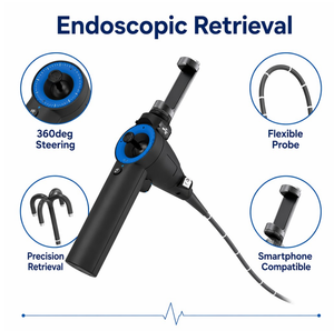 Endoscopio Veterinario Portátil Ligero con Angulación de 360 Grados, Videoendoscopio Flexible <span class=keywords><strong>para</strong></span> Clínica <span class=keywords><strong>Veterinaria</strong></span> de Perros, <span class=keywords><strong>Gatos</strong></span> y Otros Animales - Product Image 2