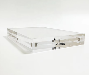 <span class=keywords><strong>Cadre</strong></span> <span class=keywords><strong>photo</strong></span> en acrylique transparent à double face, section verticale, magnétique, résistant, écologique, imperméable, 4x6 pouces - Product Image 6