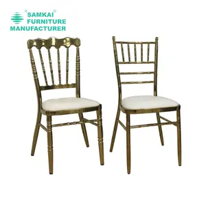 SK-YHY-C005 Stackable Clear Ghost Chiavari Chairs Wedding Banquet Hotel Event Seating Durable Resin Transparent USA Suppliers