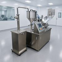 Machine de remplissage et de scellage automatique personnalisée pour tubes souples en plastique et tubes métalliques de crème cosmétique
