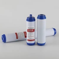 Élément filtrant en résine UDF de 10 pouces pour purificateur d'eau domestique et commercial, pré-filtre à osmose inverse, échange d'ions, adoucisseur RV