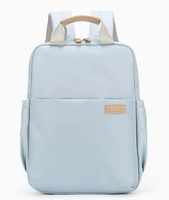 Sac à dos pour ordinateur portable étudiant moderne, imperméable, en tissu Oxford, couleur personnalisée, léger, avec fermeture éclair, grande capacité