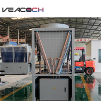 Unité de climatisation compacte de toit 105 kW avec deux ventilateurs de condensation, R410A, contrôle PLC pour système de climatisation de bureaux publics