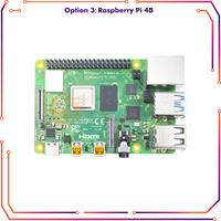 Orijinal Raspberry Pi 3 Model B/B + 3B + Plus, üçüncü nesil Pi A 1.4GHz 64-bit dört çekirdekli Cortex-A53 CPU