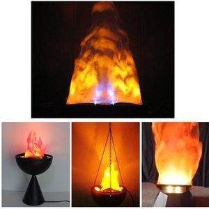 HoneyFly โคมไฟเปลวไฟสีส้ม,โคมไฟฮาโลเจนแบบหรี่แสงได้35W 50W 220V MR16 GU10โคมไฟควอตซ์จุดไฟเตาผิง CE RoHS UKCA - Product Image 5