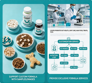 Polvo Dental Orgánico de Algas Marinas Personalizado OEM para Mascotas, Probióticos para la Limpieza Dental Canina, Cuidado Bucal para <span class=keywords><strong>el</strong></span> <span class=keywords><strong>Mal</strong></span> <span class=keywords><strong>Aliento</strong></span> y Control del Sarro ODM - Product Image 4