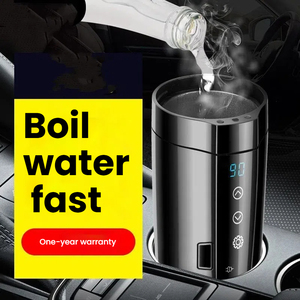 Xe gắn cốc nước sưởi ấm cách nhiệt xe hơi nước nóng ấm đun nước 12V24V xe tải phổ Máy nước nóng - Product Image 4