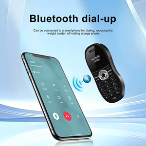 Mini-téléphone portable X18 2G GSM double SIM en veille, Bluetooth, numérotation vocale, lecteur MP3, liste noire, petits téléphones portables de secours - Product Image 2