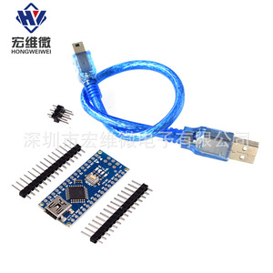 Placa de Pruebas Hongwei Micro Nano V3.0 Atmega328p Ch340g para Proyectos Arduino - Product Image 2