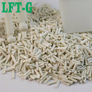 เม็ดพลาสติกไนลอน <span class=keywords><strong>66</strong></span> เสริมแรงด้วยใยแก้ว LFT-G ความแข็งแรงสูง ทนทานต่อการใช้งานหนัก ราคาประหยัด รุ่น PA66 <span class=keywords><strong>GF50</strong></span> LGF50 สำหรับฉีดขึ้นรูปชิ้นส่วนรถยนต์ - Product Image 1