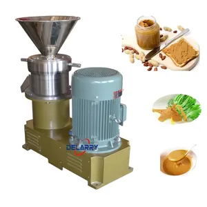 آلة صنع زبدة الفول السوداني التجارية متعددة الوظائف مطحنة كولودية لصنع زبدة الفول السوداني مطحنة كولودية للكريمة