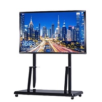 Tableau blanc interactif multimédia tout-en-un avec écran tactile LED de 55 pouces de haute qualité, affichage LCD pour téléconférence, en vente