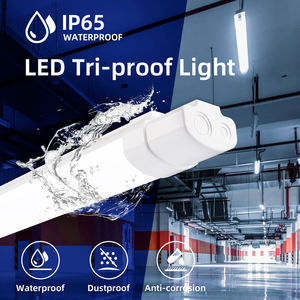 โคมไฟ LED แบบกันน้ำสำหรับลานจอดรถฉุกเฉิน ประหยัดพลังงาน  ผลิตตามสั่งจากโรงงาน  แบบ Tri-Proof และแบบ Linear Batten - Product Image 5