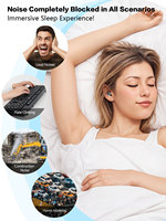 Bouchons d'oreille en mousse souple Itra pour bloc de sommeil profond aide au ronflement confortable temps calme réutilisable produits en silicone à usage quotidien