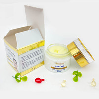 Crème blanchissante à moitié naturelle avec logo OEM pour l'élimination des taches brunes anti-âge crème de beauté hydratante en profondeur pour le visage
