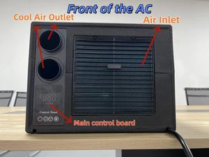 Nouveau <span class=keywords><strong>climatiseur</strong></span> <span class=keywords><strong>portable</strong></span> 8000Btu 12V Inverter avec thermostat pour RV Marine <span class=keywords><strong>Mobile</strong></span> Home & House-CARTOUR - Product Image 6