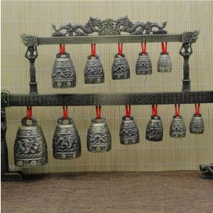 2023 vendita calda antica lega di strumenti musicali antichi carillon a doppio strato - Product Image 2