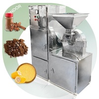 Apparatuur Hamermolens 5kw Grinder Linzen Grinder Glas Poeder Fijne Roestvrijstalen Suiker Slijpmachine