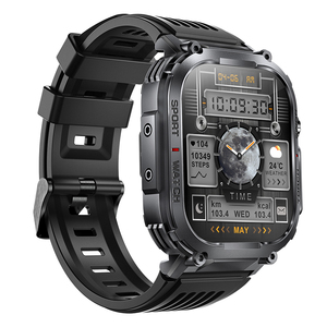 <span class=keywords><strong>Smartwatch</strong></span> da <span class=keywords><strong>Uomo</strong></span> 2025 S320B con Funzione di Illuminazione LED, Bussola, Display TFT da 2,02 Pollici, Fitness Band per Sport all'Aperto, Controllo Musica - Product Image 3