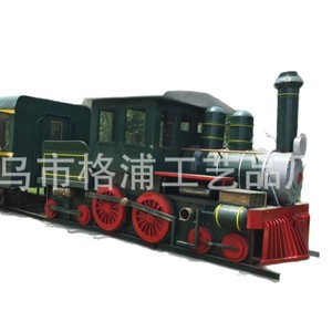Metal Steam <b>Train</b> Model Large <b>Outdoor</b> Decoration For Shopping Mall And Theme Park Display - Product Image 2