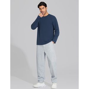 Men's <b>Long</b> <b>Sleeve</b> Base Layer Thermal Shirt Stretchy Crewneck Casual Pullover <b>Undershirt</b> Tee Tops Spandex Cotton - Product Image 6