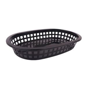 Cestas de Plástico Ovaladas Apilables de Grado Comercial para Comida Rápida, Bandejas Coloridas para Pollo Frito, Papas Fritas y Suministros para Fiestas - Product Image 3