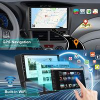 Hikity pour Subaru Forester Impreza WRX 2008-2012 9 "8 Core 4 + 64G Android Autoradio Stéréo 4G/Carplay/Android Auto/GPS/360 Caméra