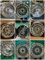 Jantes forgées chinoises polies à déport profond, jantes en alliage forgé chromées pour camions 6x139.7 8x180 8x165.1 8x170 8x200
