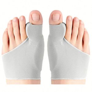 Correcteur d'orteils Orthopédique, Redresseur d'hallux valgus en acier inoxydable, Boule de massage, Chaussettes de pédicure pour soins des pieds - Product Image 1