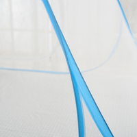Vente en gros 100% tente moustiquaire portable pliante en polyester pour lit