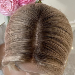 Parrucche di colore <span class=keywords><strong>biondo</strong></span> in pizzo completo <span class=keywords><strong>capelli</strong></span> umani con 4x4 Base di seta 100% cuticola allineati <span class=keywords><strong>capelli</strong></span> vergini parrucche senza colla per donna - Product Image 5