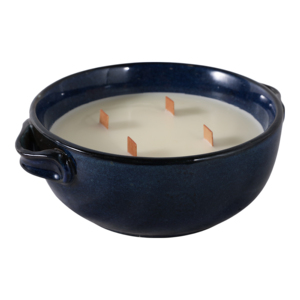 Bougie parfumée au bois de santal en forme de bol, grande bougie votive, sûre pour l'intérieur et l'extérieur - Product Image 2