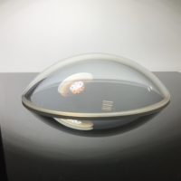 Cúpula transparente redonda personalizada Lente de cristal de zafiro Cristal de reloj transparente