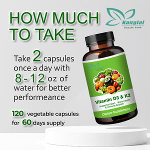 Özel etiket magnezyum takviyesi bağışıklık sistemini destekler D3 K2 vitamini kapsülleri - Product Image 6