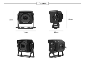 4 Channel H.265 Mobile DVR AHD 1080P <strong>SD</strong> <strong>Card</strong> Real Time Monitoring Mobile Car DVR Kit with 4pcs IR Waterproof Cameras - Product Image 3