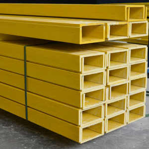 Nhà Máy Bán buôn FRP Ống Vuông <span class=keywords><strong>GRP</strong></span> sợi thủy tinh ống thép nóng bán cho xây dựng sản xuất với cắt dịch vụ - Product Image 4