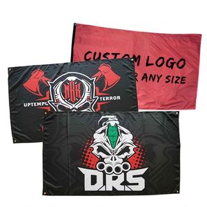 <span class=keywords><strong>Banderas</strong></span> y Pancartas Personalizadas con Impresión Digital en Serigrafía y Sublimación, Diseño Propio, Bandera Personalizada de 3x5 - Product Image 1