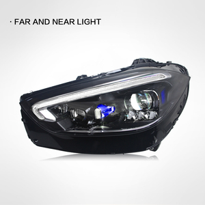 ไฟหน้ารถยนต์สำหรับ C-class W206 ปี 2022-2024 พร้อมไฟ DRL LED โปรเจคเตอร์เลนส์ อุปกรณ์ตกแต่งรถยนต์ - Product Image 4