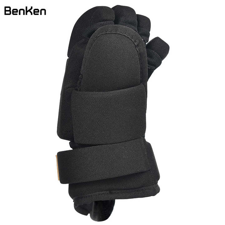 Benken Professional Style Lacrosse & Ice Hockey Gloves for Kids Youth Breathable Sports Equipment Gear