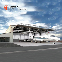 Hangar et entrepôt/atelier de maintenance aéronautique préfabriqués intégrés modernes – Bâtiments en acier robustes et durables
