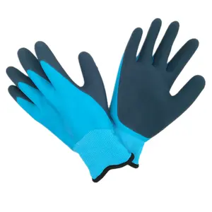 Rubber Coated Safety Working Cheap Winter Gloves