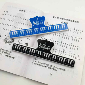 Vente en gros Nouveau Piano Score Clips Dossier Livre Clip Instrument Accessoires en Stock - Product Image 6