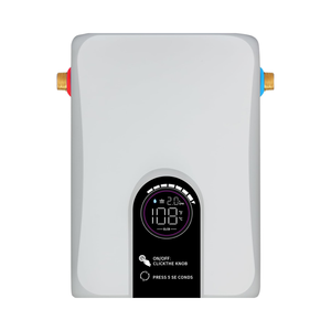 IPX4 impermeable 3.5KW ducha de agua caliente instantánea géiser <span class=keywords><strong>calentador</strong></span> de agua 110V-127V eléctrico RV Pantalla de temperatura inteligente - Product Image 1