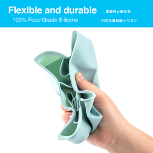 Khay làm đá viên silicon-Khay làm đá viên với khuôn silicon 6 khoang lớn-sẽ tạo ra những viên đá lớn cho rượu whisky - Product Image 3