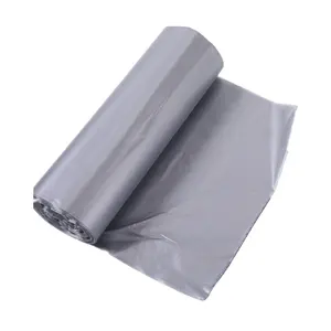 Wholesales factory cheap price custom material clear plastic flat garbage bags